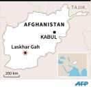 Map of Afghanistan locating a suicide truck bomb attack in Lashkar Gah Tuesday