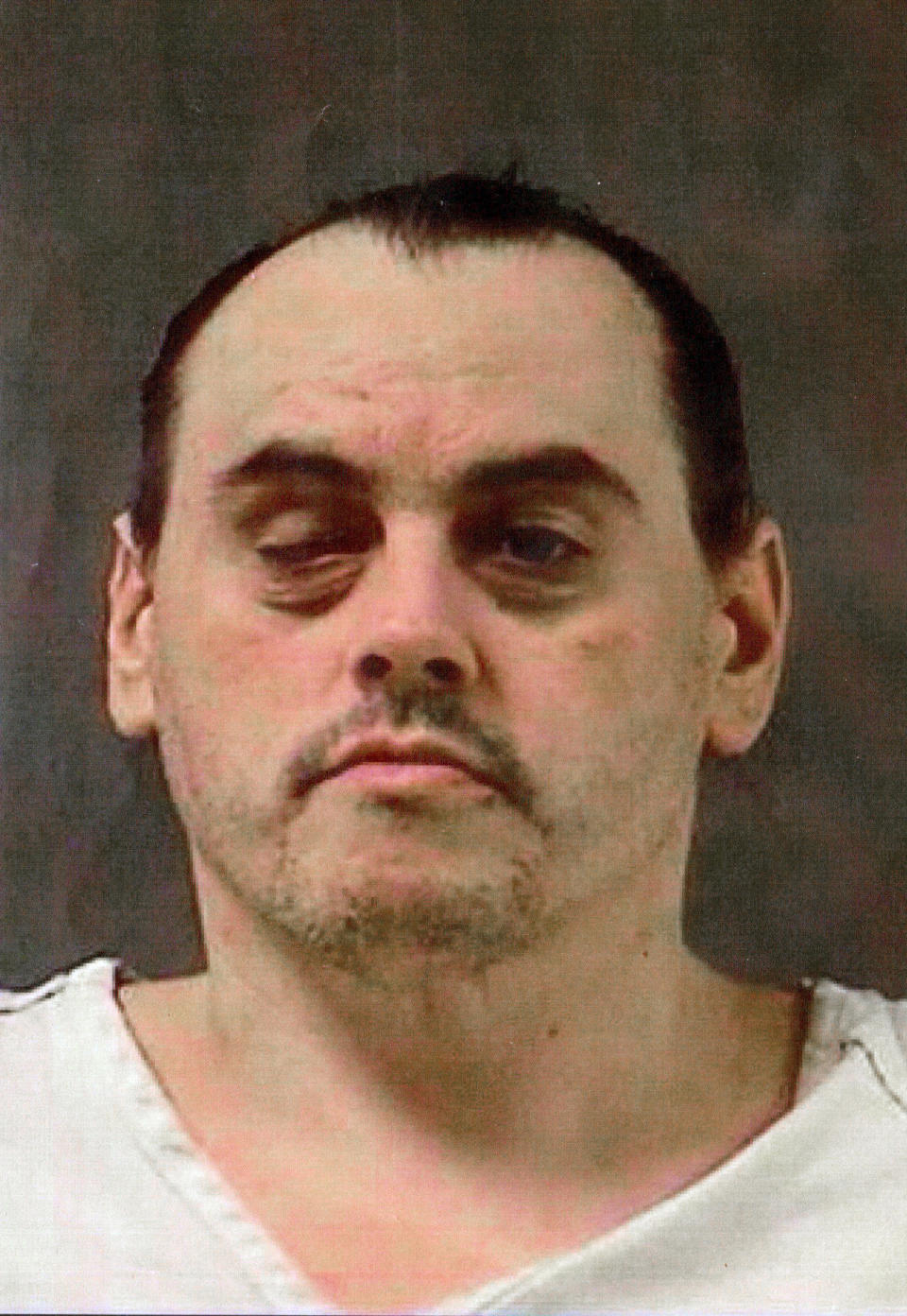 This undated booking photo provided by the Yellowstone County Sheriff's Office shows Zachary David O'Neill. O'Neill pleaded guilty in a Billings, Mont., courtroom on Tuesday, July 23, 2019 to the 1998 murder of an 18-year-old video store clerk in Laurel, Mont. (Yellowstone County Sheriff's Office via AP)