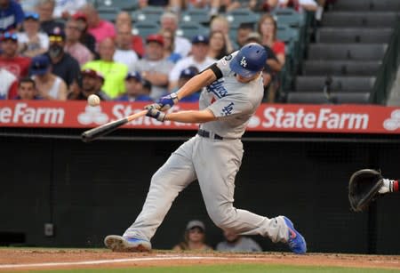 MLB: Los Angeles Dodgers at Los Angeles Angels