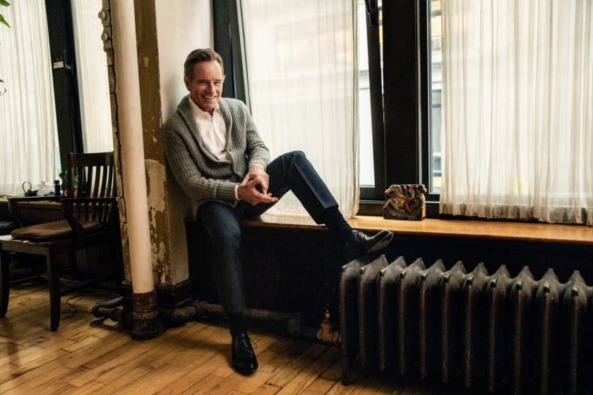 **FOR ENVELOPE 2021 EMMYS ISSUE:NEW YORK, NEW YORK, MAY 5, 2020. Award winning Actor Bryan Cranston, who stars in the upcoming limited release series "Your Honor" is seen in NY, NY. 05/12/2021 Photo by Jesse Dittmar / For The Times