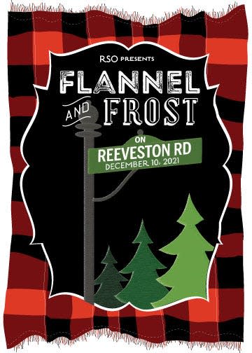 Flannel and Frost on Dec. 10 includes three Richmond Symphony ensembles playing as listeners stroll along Reeveston Road.