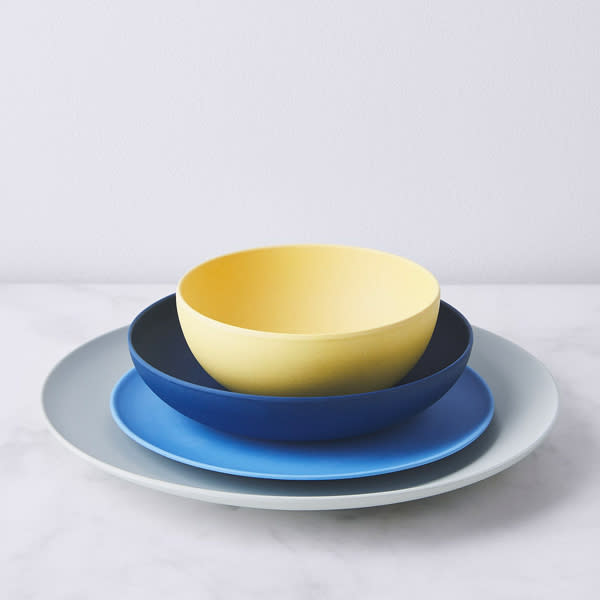 best dinnerware sets Fable Colorful Bamboo Dinnerware