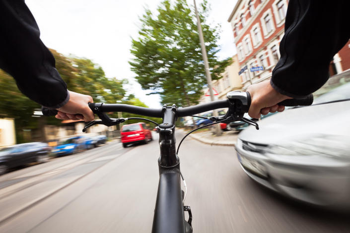 Cyclists who kill pedestrians could face tougher punishments under a new law. (Getty)