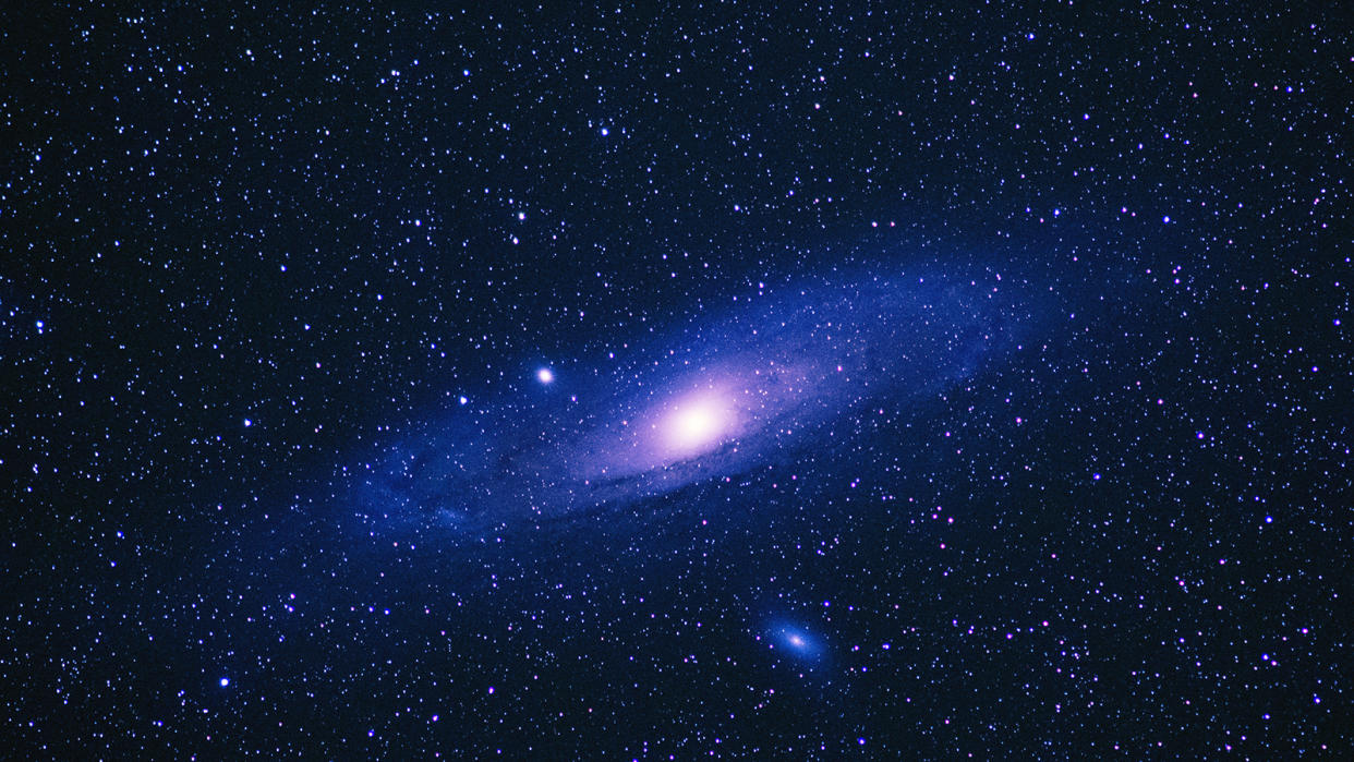 The Andromeda galaxy imaged from the White Mountains of California