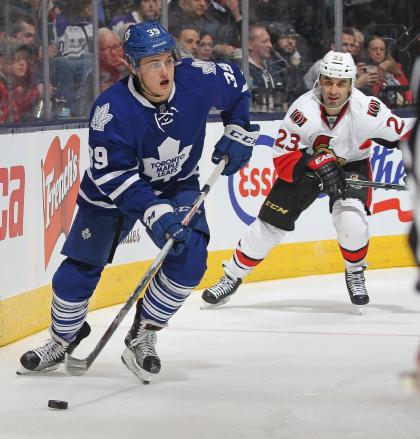 The Leafs are looking to add to their stable of prospects, which already includes William Nylander (above) and Mitch Marner. (Getty)