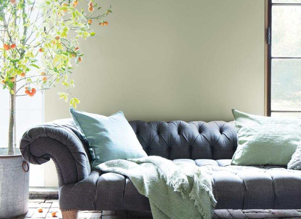 benjamin moore color of the year paint living room wall