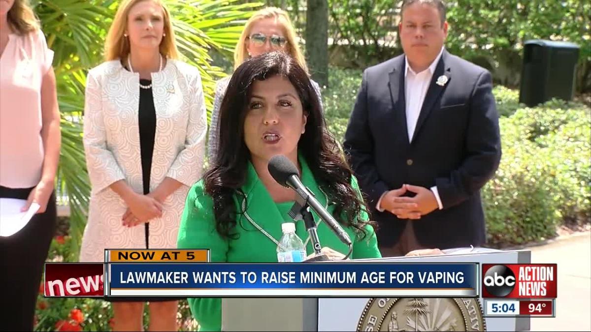 State Representative Files Bill To Raise Legal Age For Purchasing Vaping Tobacco Products 