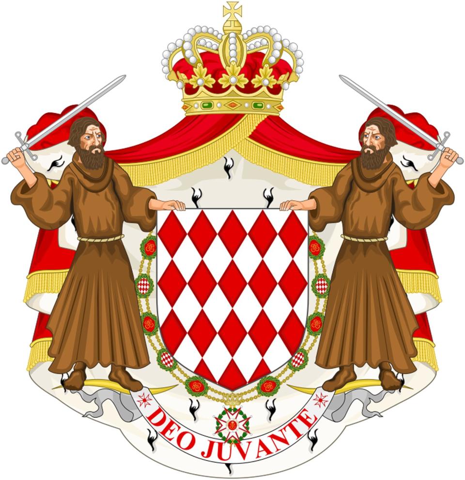 Great coat of arms of the house of Grimaldi