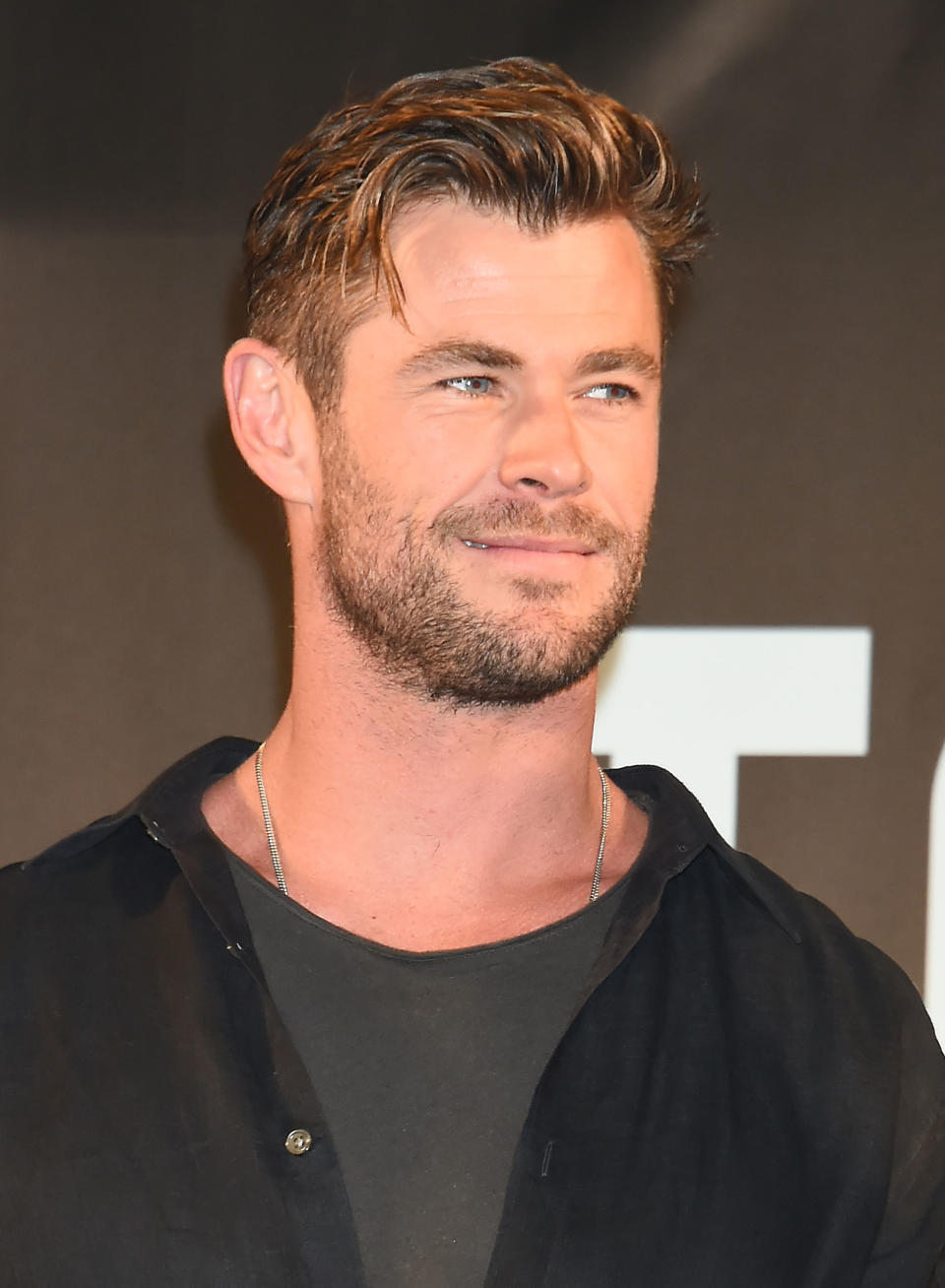 Closeup of Chris Hemsworth