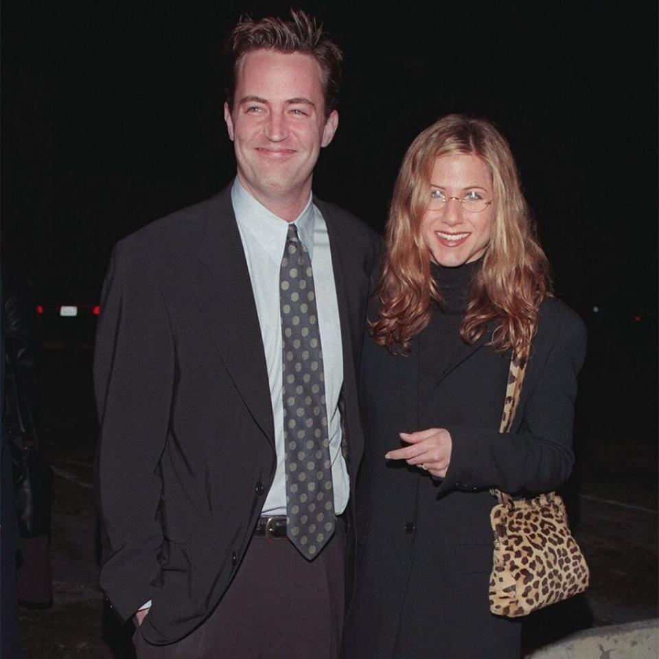 Matthew Perry and Jennifer Aniston | Frank Trapper/Corbis via Getty