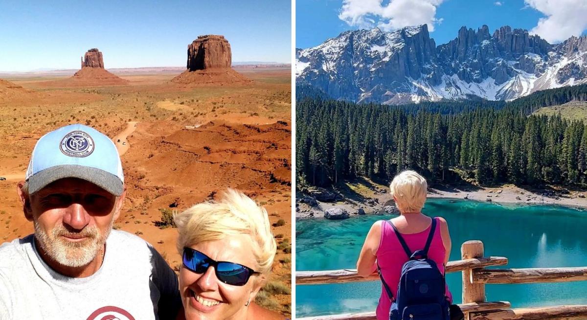 Grandparents quit their jobs and sell their home to backpack round the world