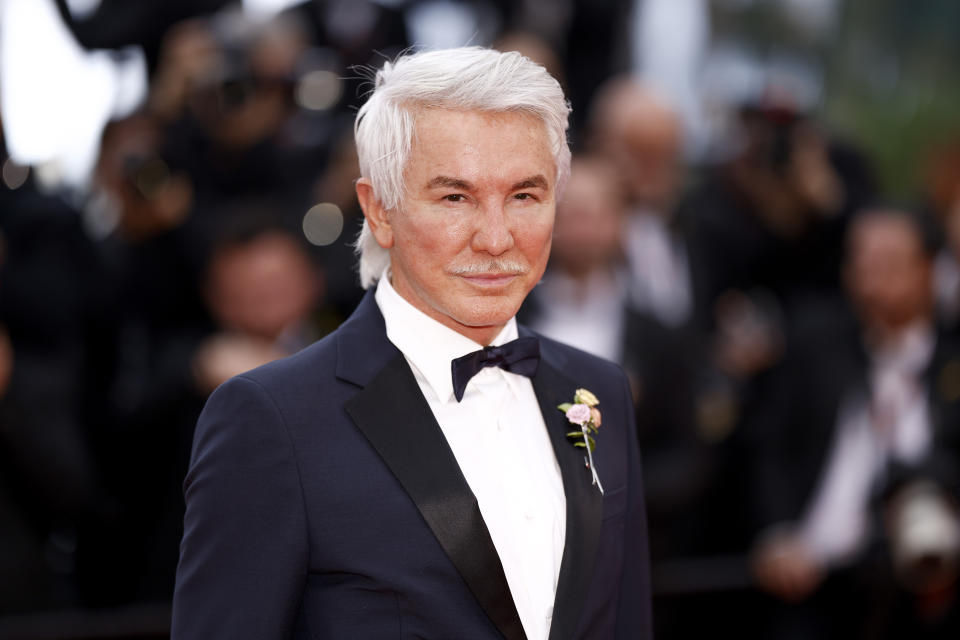 Baz Luhrmann poses for photographers upon arrival at the premiere of the film 'Furiosa: A Mad Max Saga' at the 77th international film festival, Cannes, southern France, Wednesday, May 15, 2024. (Photo by Vianney Le Caer/Invision/AP)