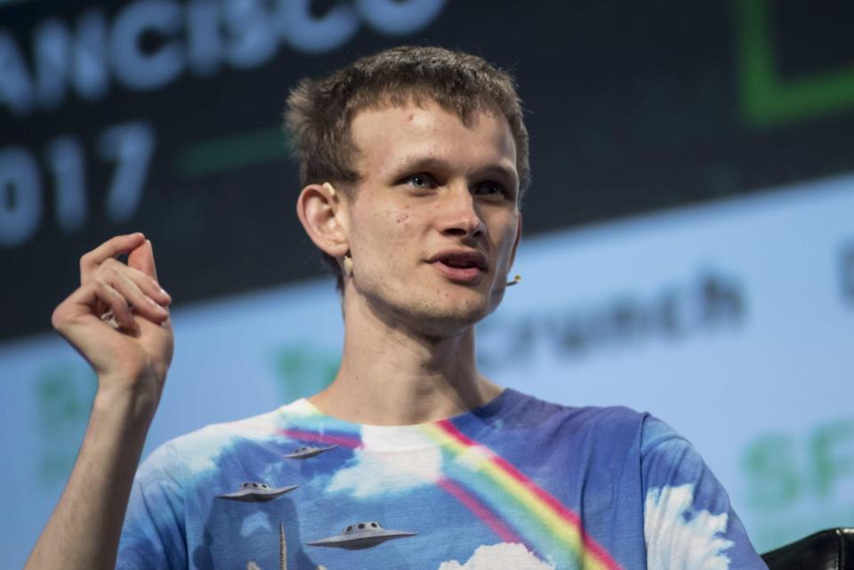 以太坊共同創辦人Vitalik Buterin。   圖：翻攝自《Techcrunch》YT頻道