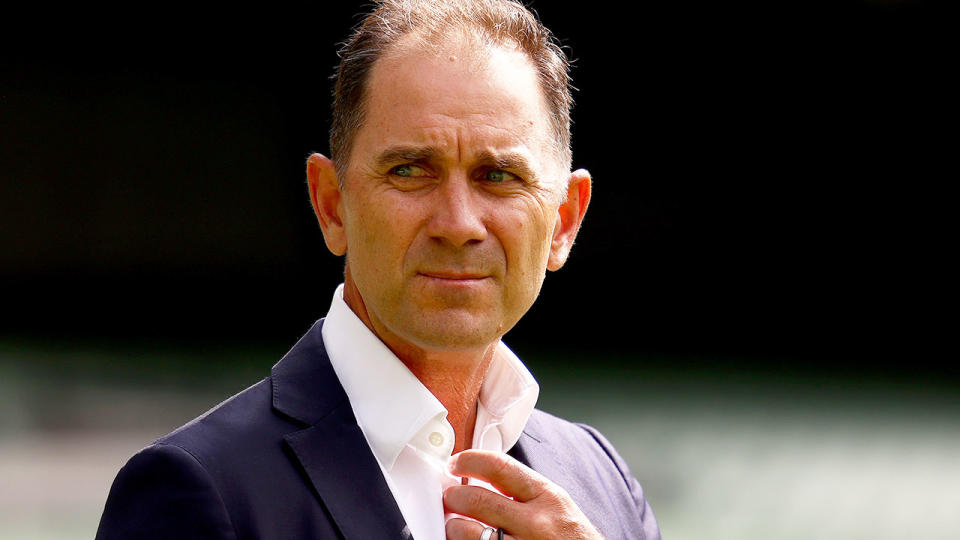 Pictured here, former Australia cricket coach Justin Langer.