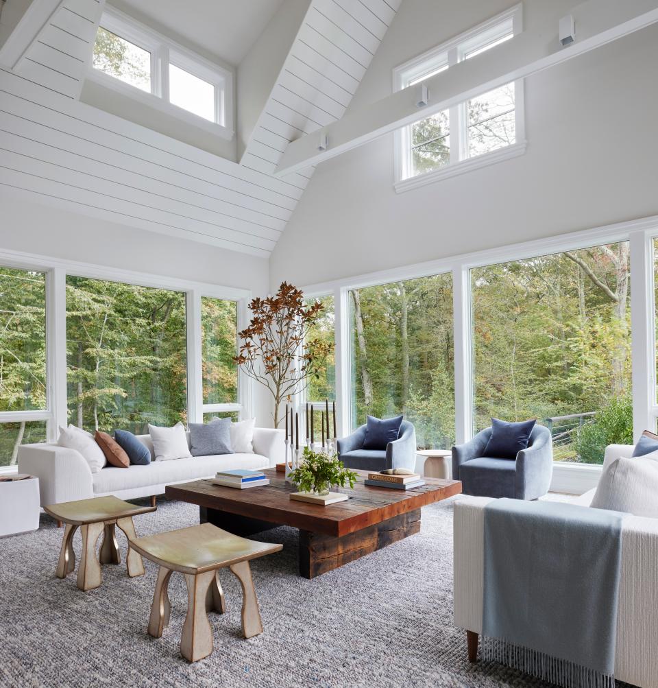 Sunroom by Chicago designer Amy Kartheiser