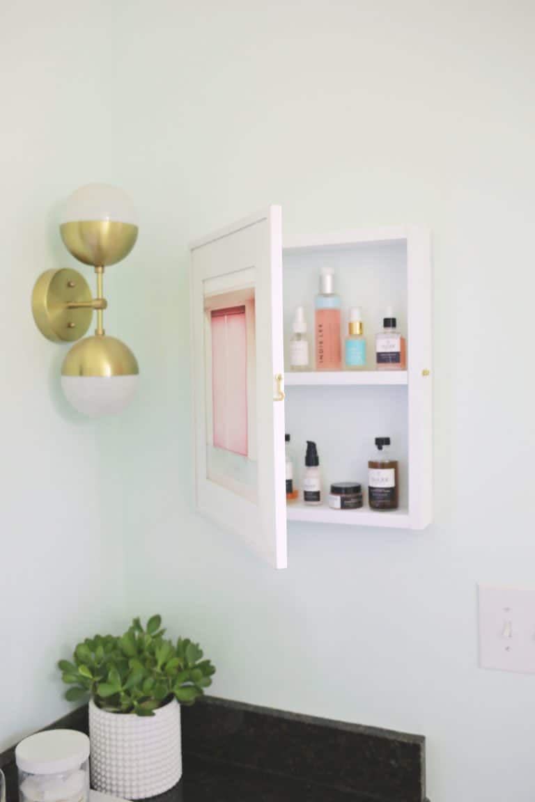 bathroom storage ideas hidden medicine cabinet
