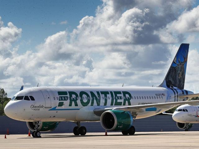 Frontier Airlines planes