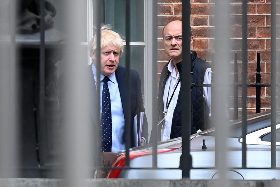 Dominic Cummings is chief adviser to Boris Johnson (AFP/Getty Images)