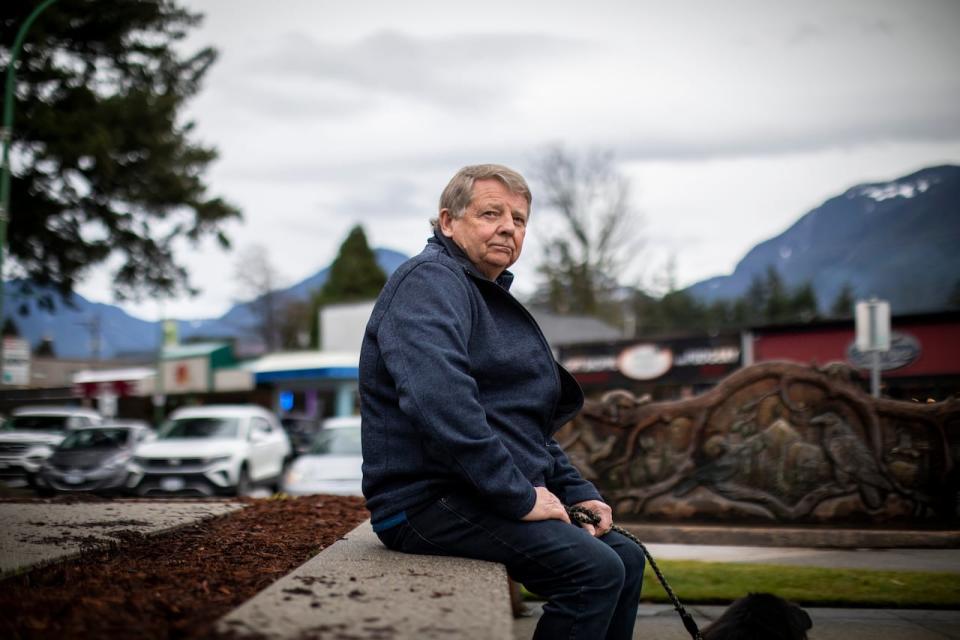 Victor A. Smith, Mayor of the District of Hope, is pictured in Hope, British Columbia on Wednesday, Jan. 31, 2024. 