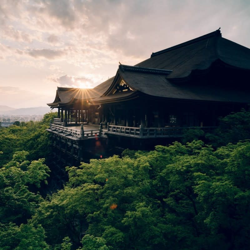 <cite>清水寺是京都最古老的寺院。（圖／翻攝自IG／feel_kiyomizudera）</cite>