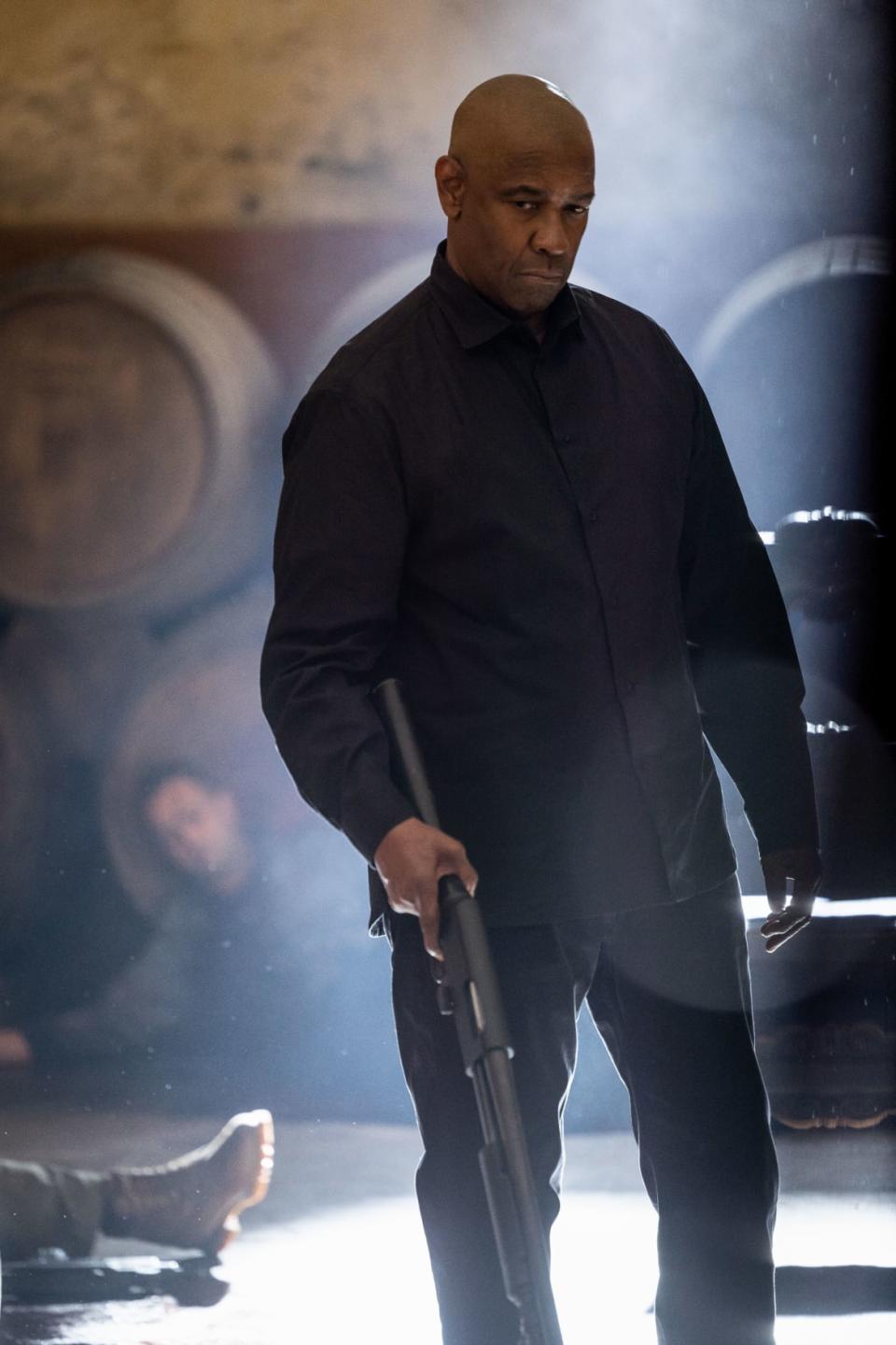 Film still of Denzel Washington in The Equalizer 3