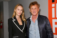 <p>Sean Penn and daughter Dylan attend the special screening of <em>Flag Day</em> at Harmony Gold on Aug. 16 in L.A.</p>