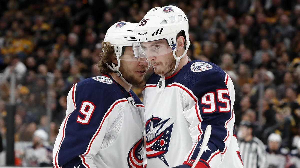 Decimated by free agency, new-look Blue Jackets drop home opener to Leafs