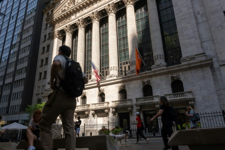 La façade du New York Stock Exchange (SPENCER PLATT)