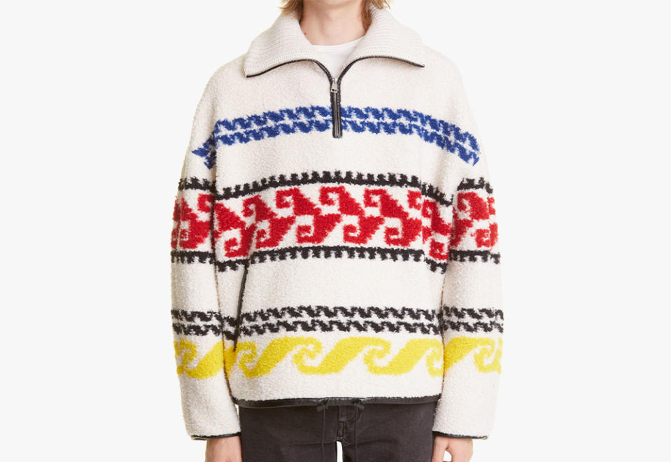 Isabel Marant Mens Marlo Fleece Pullover