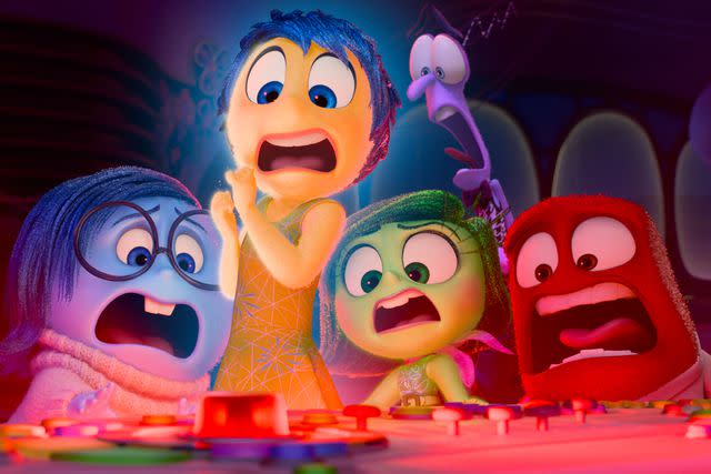 <p>Disney/Pixar</p> The emotions of 'Inside Out 2'