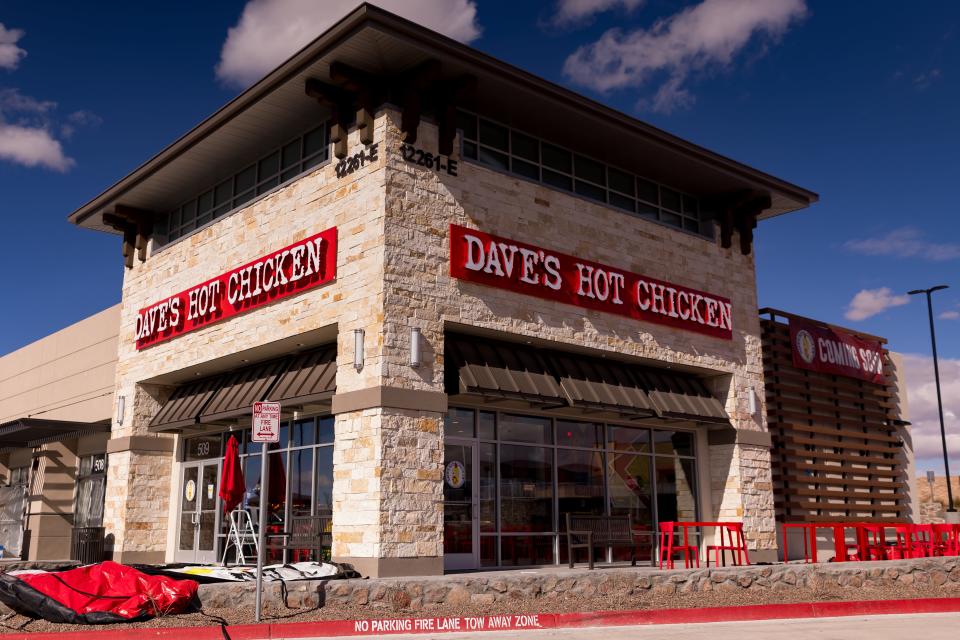 Dave's Hot Chicken will open on Friday, Feb. 9 at 12261 Eastlake Blvd, Suite E50 in Far East El Paso.