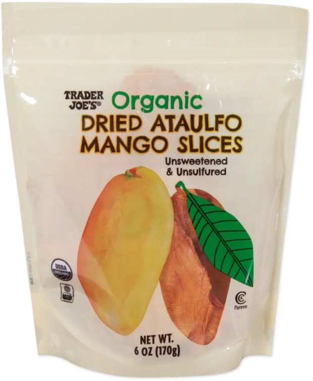 Organic Dried Ataulfo Mango Slices<p>Trader Joe's</p>