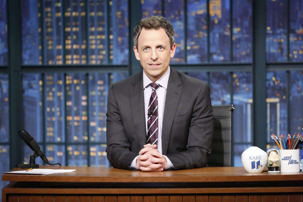 Seth Meyers is going after Hollywood more than the White House at this year’s Golden Globes