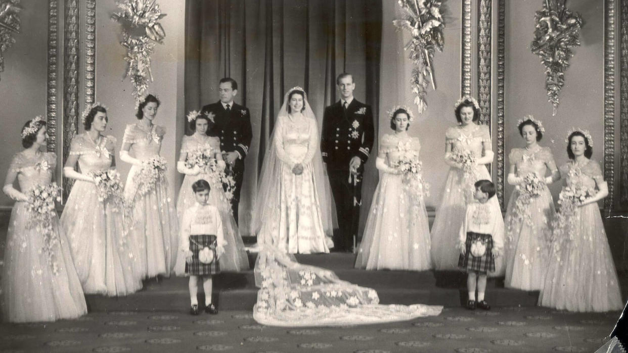 Royal Wedding Of Princess Elizabeth (queen Elizabeth II) To Prince Philip (duke Of Edinburgh)