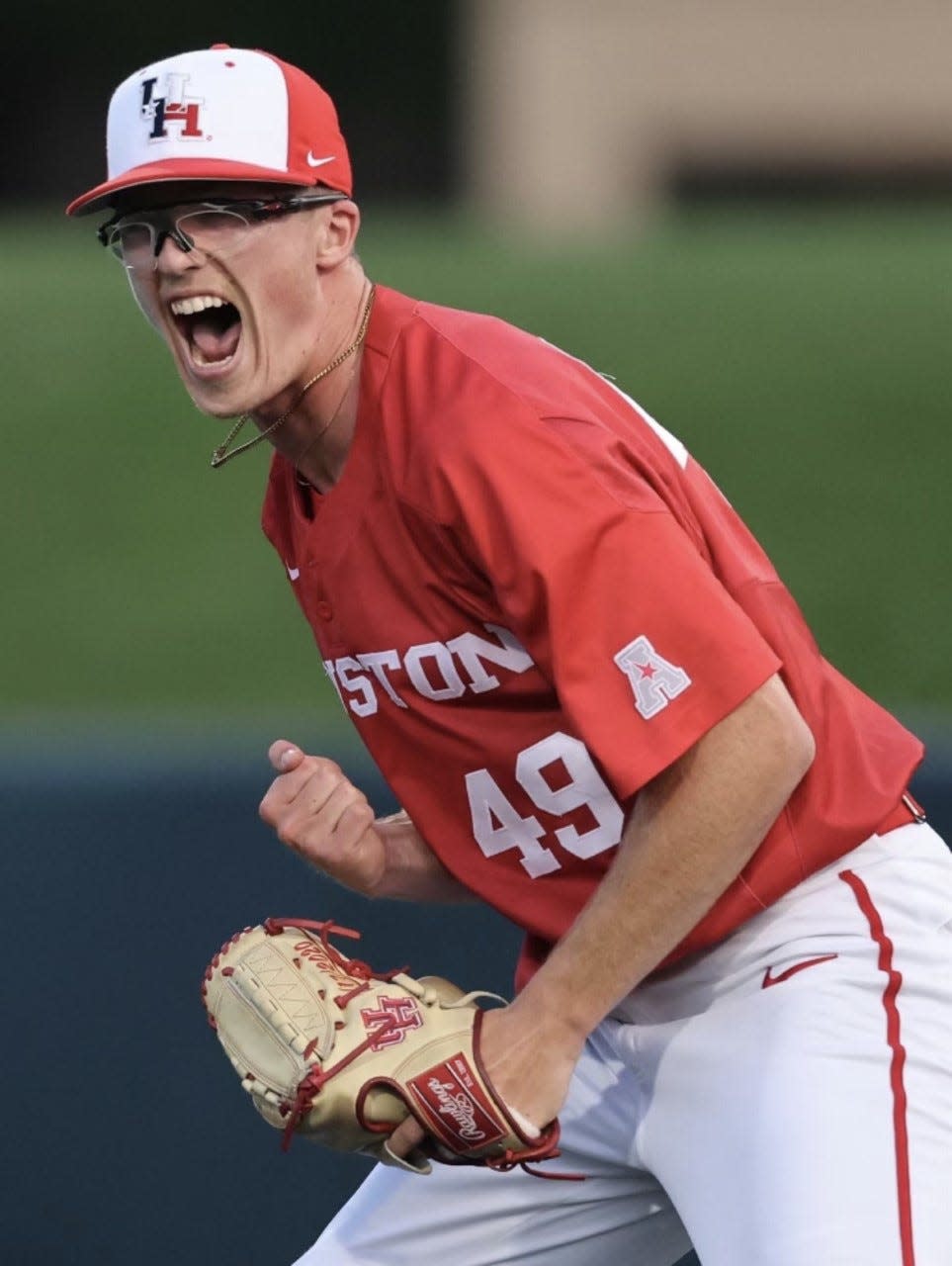 New Smyrna Beach grad Logan Clayton, who won seven games for Houston in 2022, was selected in the 17th round by the Arizona Diamondbacks.