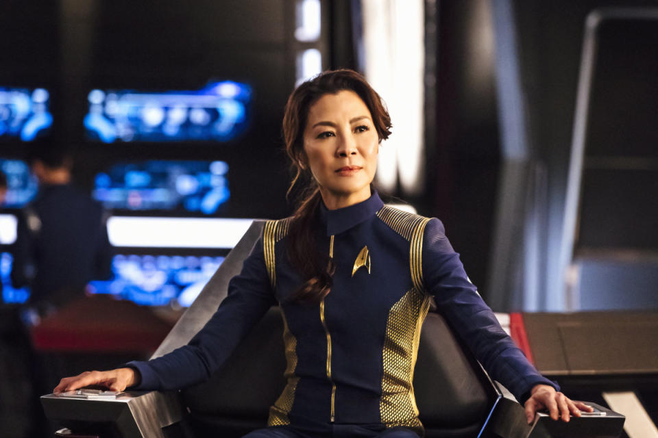 "Star Trek: Discovery" --&nbsp;Star Trek,&rdquo; one of the most iconic and influential global television franchises, returns to television 50 years after it first premiered with STAR TREK: DISCOVERY. The series will feature a new ship, new characters, and new missions, while embracing the same ideology and hope for the future that inspired a generation of dreamers and doers. (CBS)