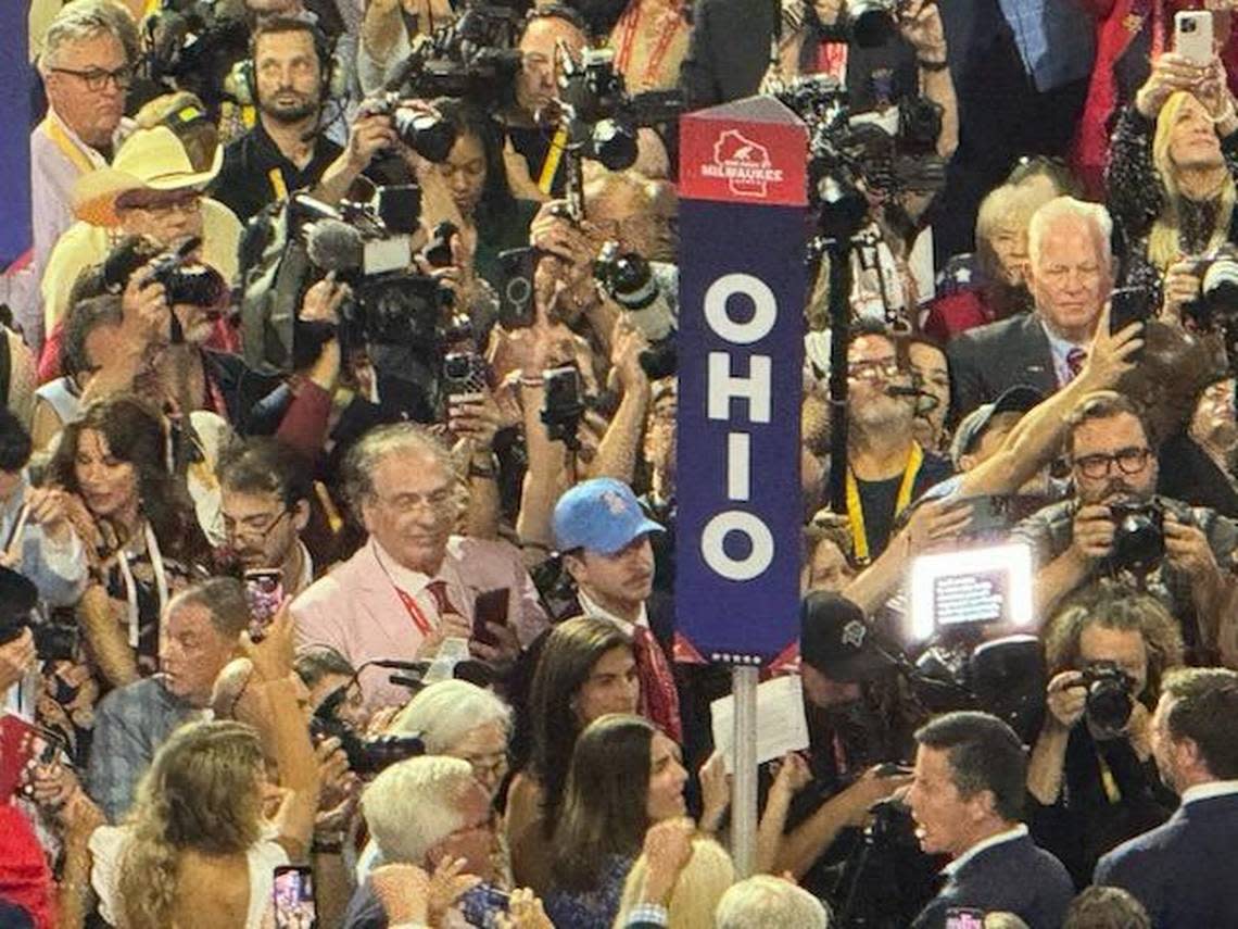 GOP convention buzzing on Day 1 ‘Trump ‘took a bullet and got up ready