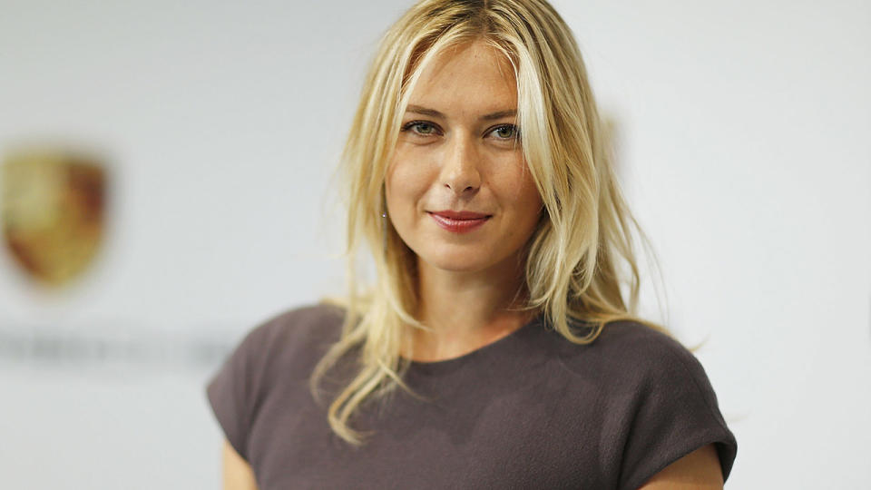 Maria Sharapova, pictured here during her tennis career.