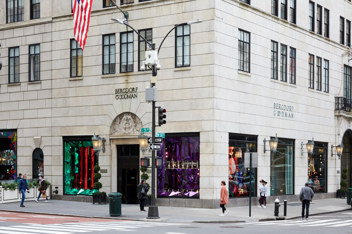 inside bergdorf goodman store