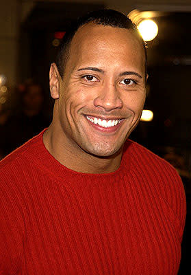 The Rock at the Westwood premiere of Warner Brothers' Ocean's Eleven