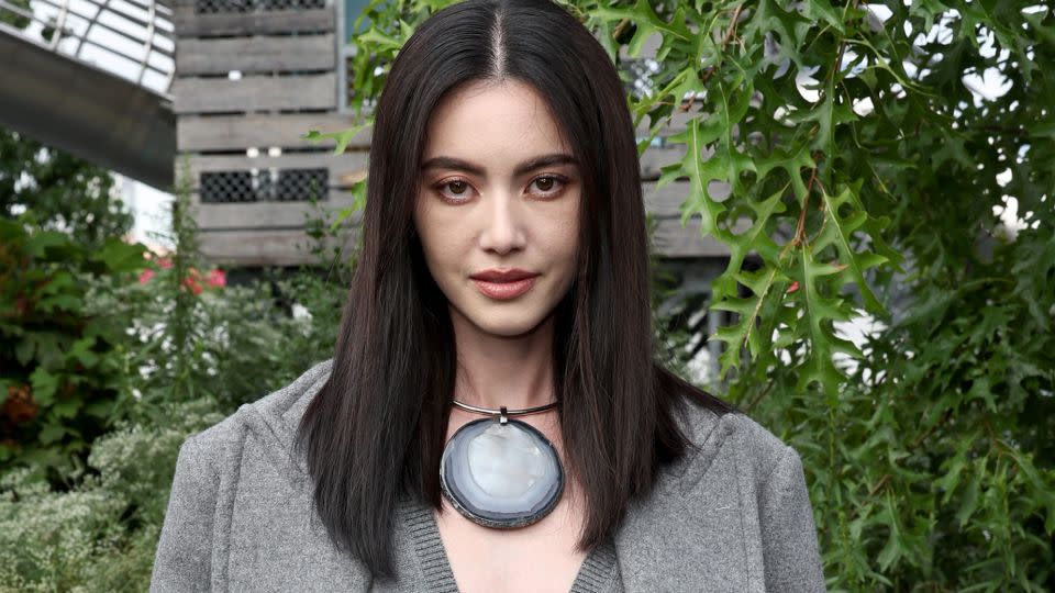 Davika Hoorne attends the Michael Kors Collection Spring-Summer 2024 runway show at Domino Park on September 11 in Brooklyn, New York. - Jamie McCarthy/Getty Images