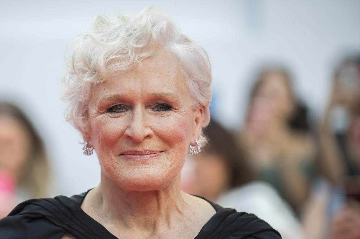 Actress Glenn Close attends the premiere for 