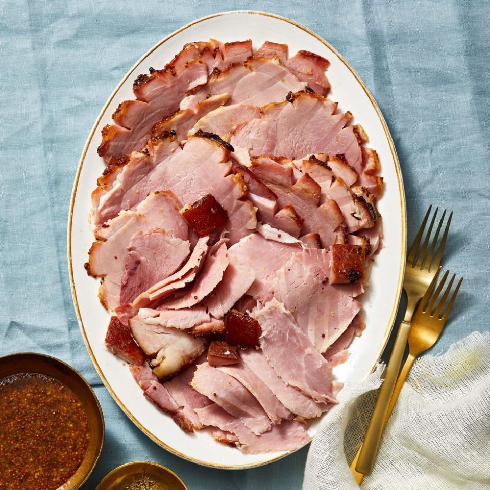 Honey-and-Balsamic–Glazed Ham
