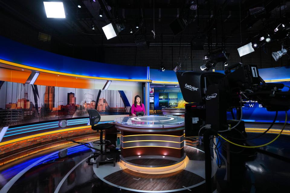 KCCI 8 News anchor Nicole Tam reports on "KCCI 8 News This Morning: Weekends." Tam is KCCI’s first Asian American to host a newscast.