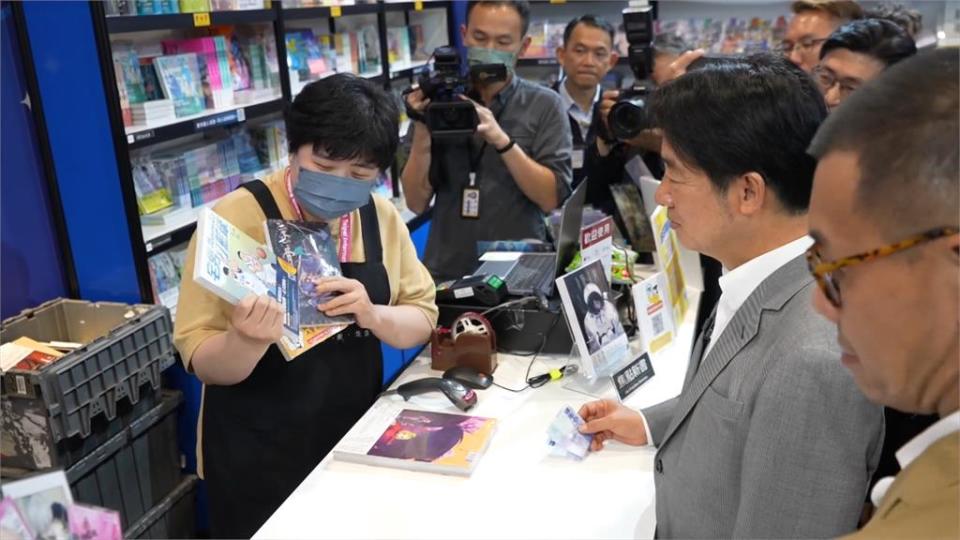 台北國際書展逛好逛滿　賴清德買了超過20本「其中這本」引熱議