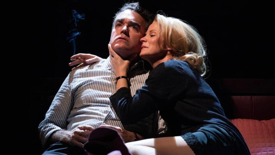 Brian d'Arcy James and Kelli O'Hara in "Days of Wine and Roses" (Credit: Ahron R. Foster for Atlantic Theater Company)