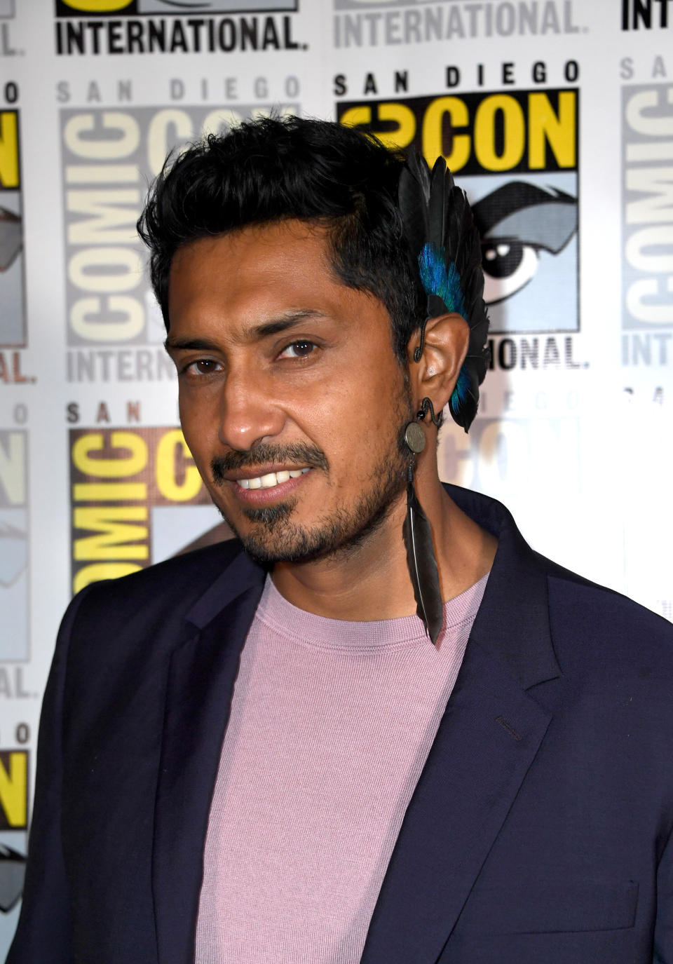 SAN DIEGO, CALIFORNIA - JULY 23: Tenoch Huerta attends the Marvel Cinematic Universe Mega-Panel during 2022 Comic Con International: San Diego at San Diego Convention Center on July 23, 2022 in San Diego, California. (Photo by Albert L. Ortega/Getty Images)