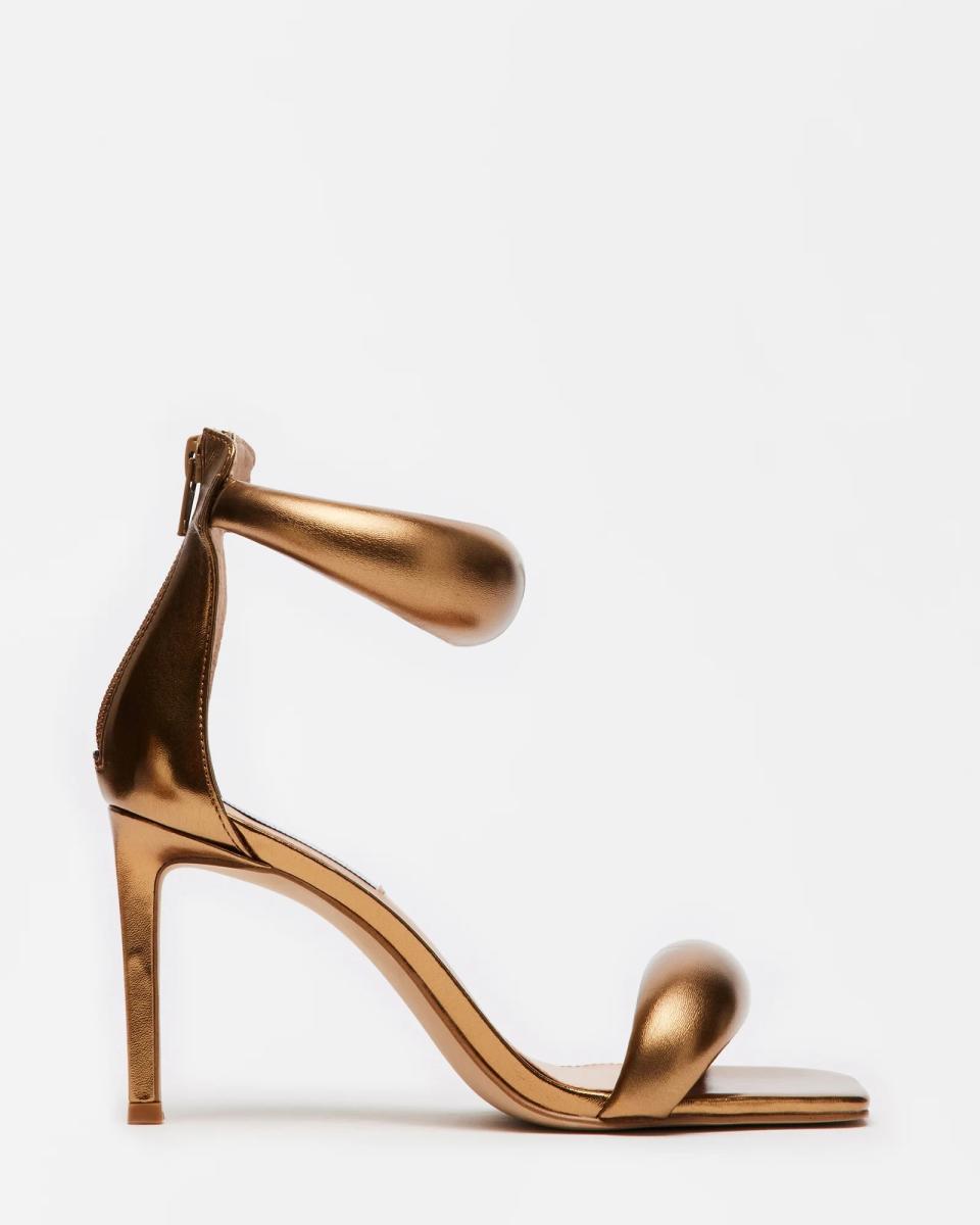 Steven Madden heels. The minimalist "Partay" sandals