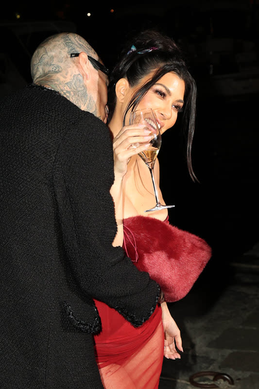 Boda italiana de Kourtney Kardashian y Travis Barker 