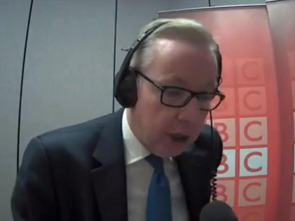 'I am not the prime minister's diary secretary,' Michael Gove says: BBC Radio 5 Live